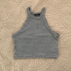 Half Tank Grey SizeL by Cotton:On Gently Used